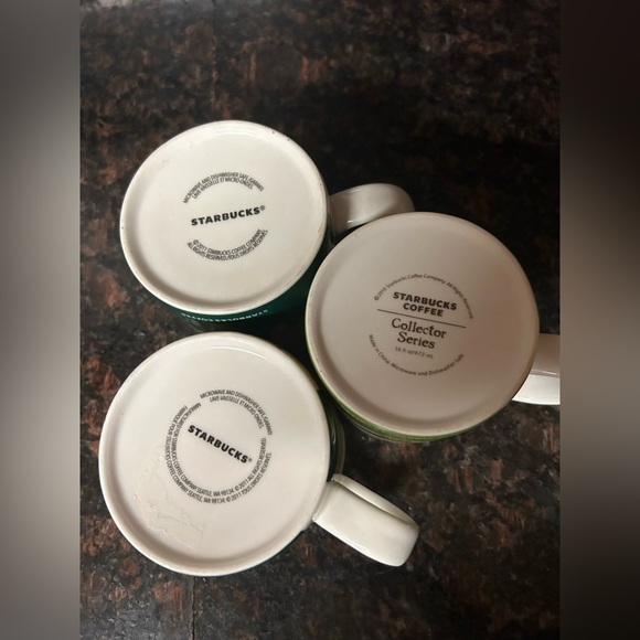 STARBUCKS 3 mugs BOSTON ATLANTA PHILADELPHIA - Picture 5 of 5